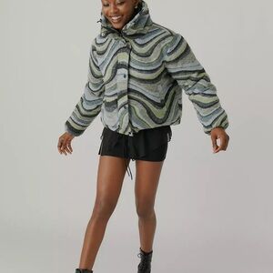 BDG Isla Wool Puffer Jacket